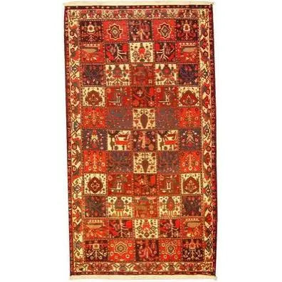 One Of The Kind Persian Bakhtiar Rug 9'10" x 5'6"